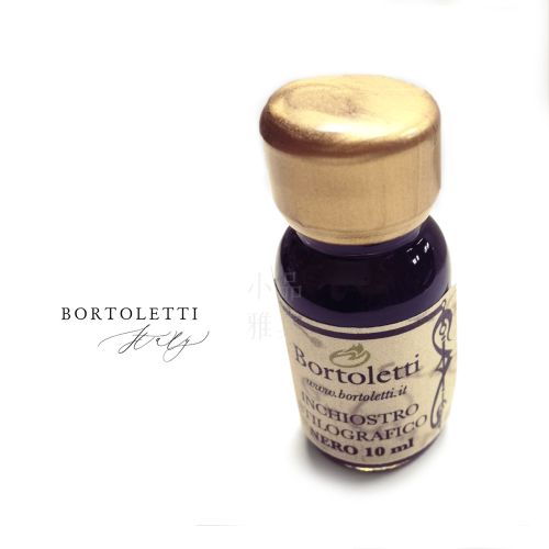 義大利 Bortoletti comp08 10ml 鋼筆墨水 nero黑色